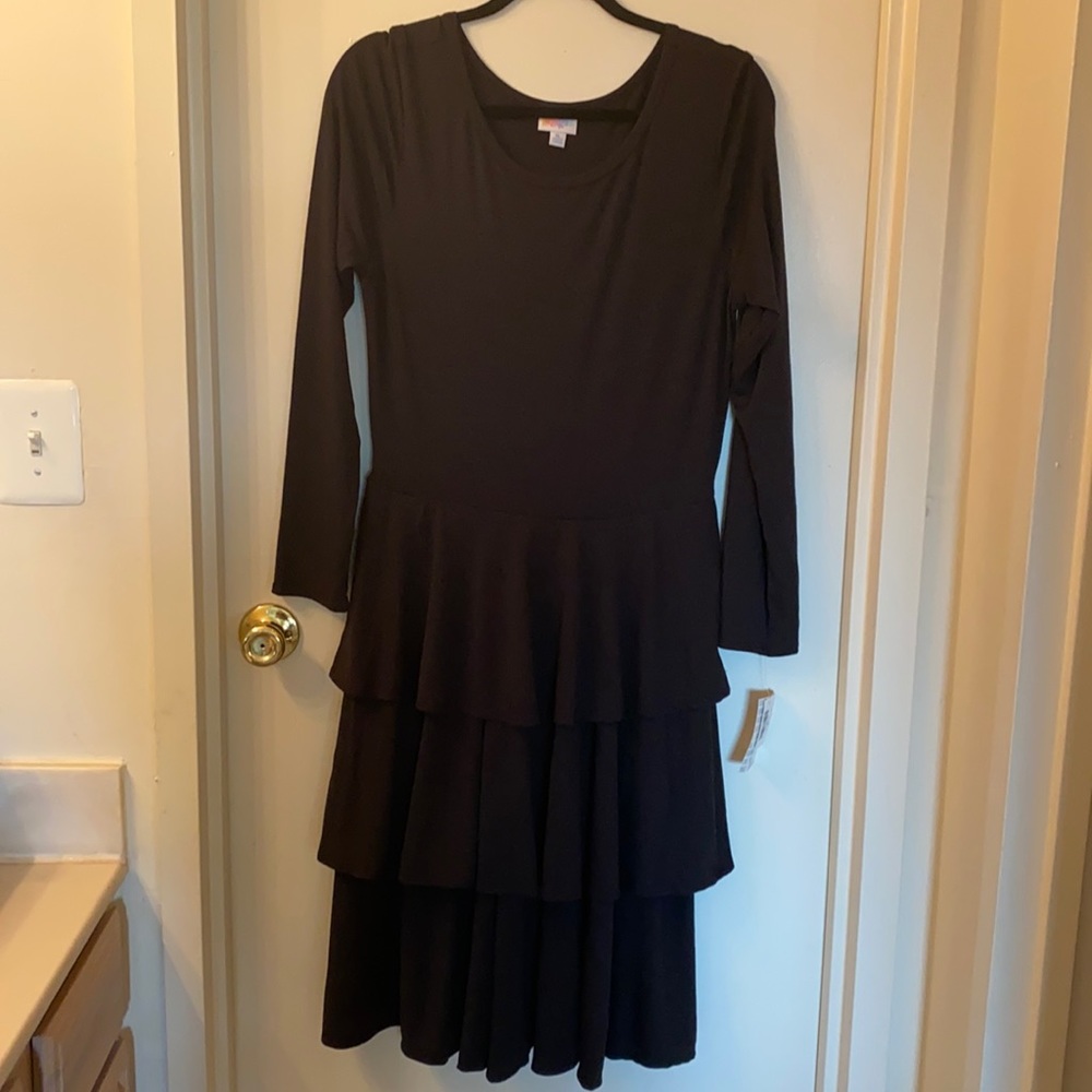 NWT Black Lularoe Georgia- XL